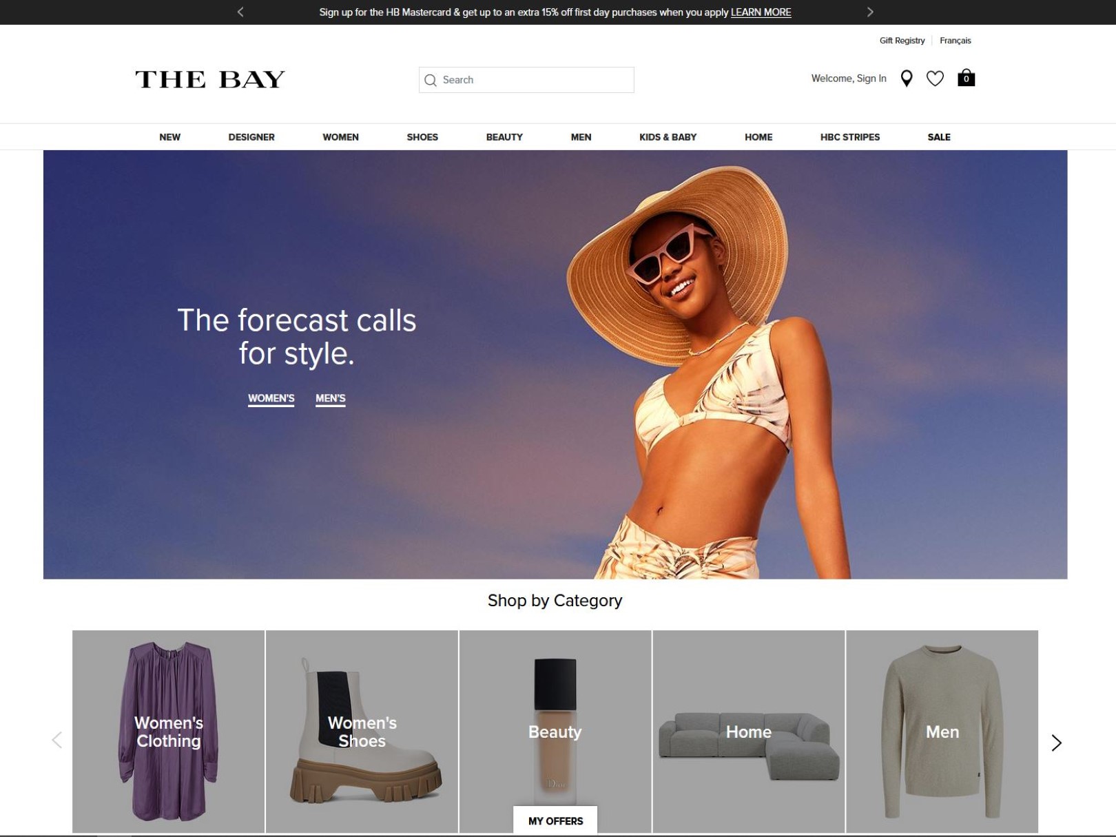 The Bay International - Fine Clothing for Men and Women