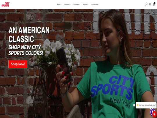 City Sports review, a site that is one of many popular Sports Clothing Stores