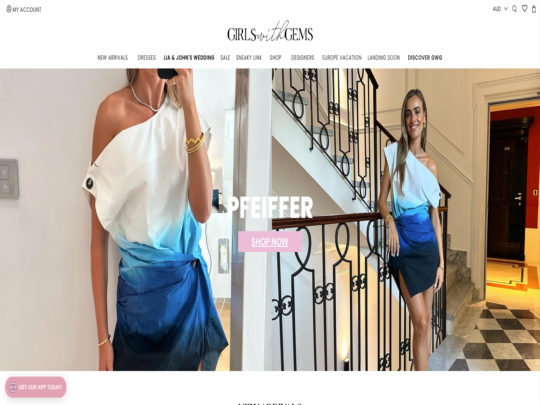 Girls With Gems review, a site that is one of many popular Women's eCommerce Stores