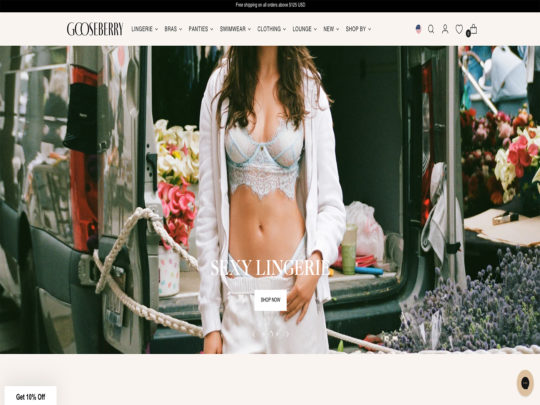 Gooseberry Intimates review, a site that is one of many popular Lingerie Stores