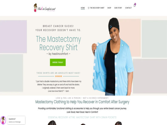 Healincomfort review, a site that is one of many popular Post-Op Clothing Stores