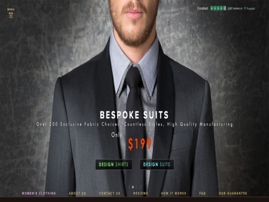 iTailor review, a site that is one of many popular Unisex Tailored Clothing Stores