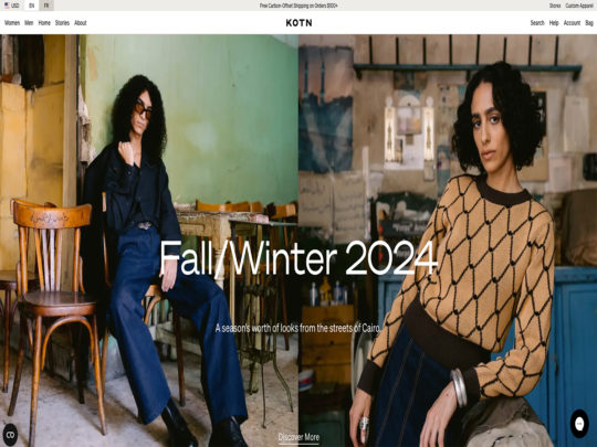 Kotn review, a site that is one of many popular Eco-Friendly Clothing Stores