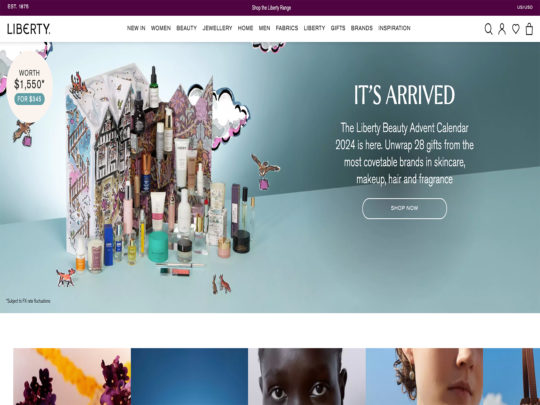 LibertyLondon review, a site that is one of many popular Stores Selling Luxury Brands