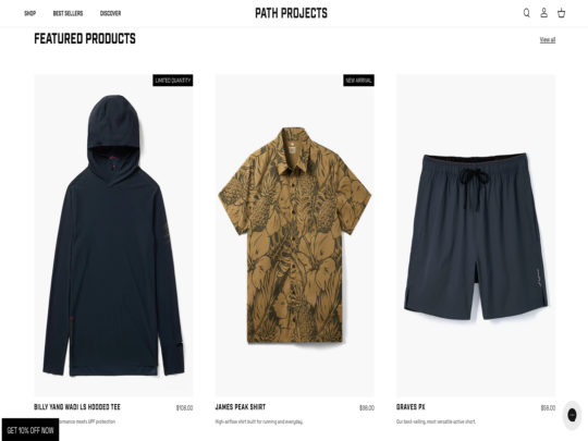 PATH Projects review, a site that is one of many popular Sports Clothing Stores