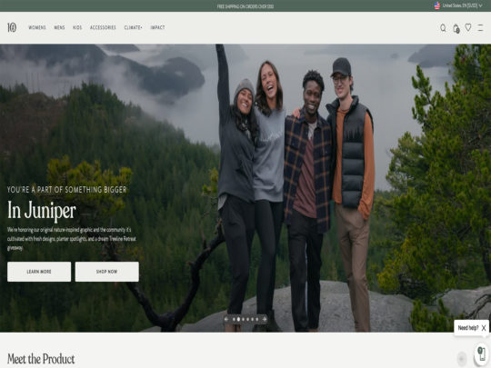 Tentree review, a site that is one of many popular Eco-Friendly Clothing Stores