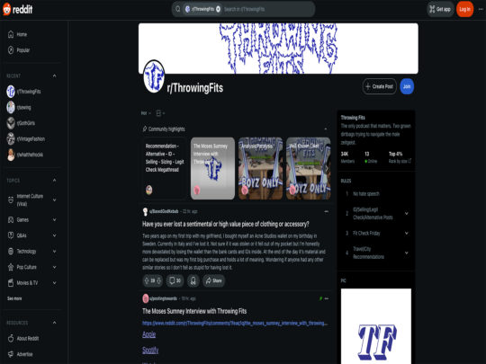 ThrowingFits review, a site that is one of many popular Reddit Clothing Threads