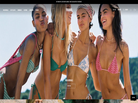 Triangl review, a site that is one of many popular Women's Swimwear Stores